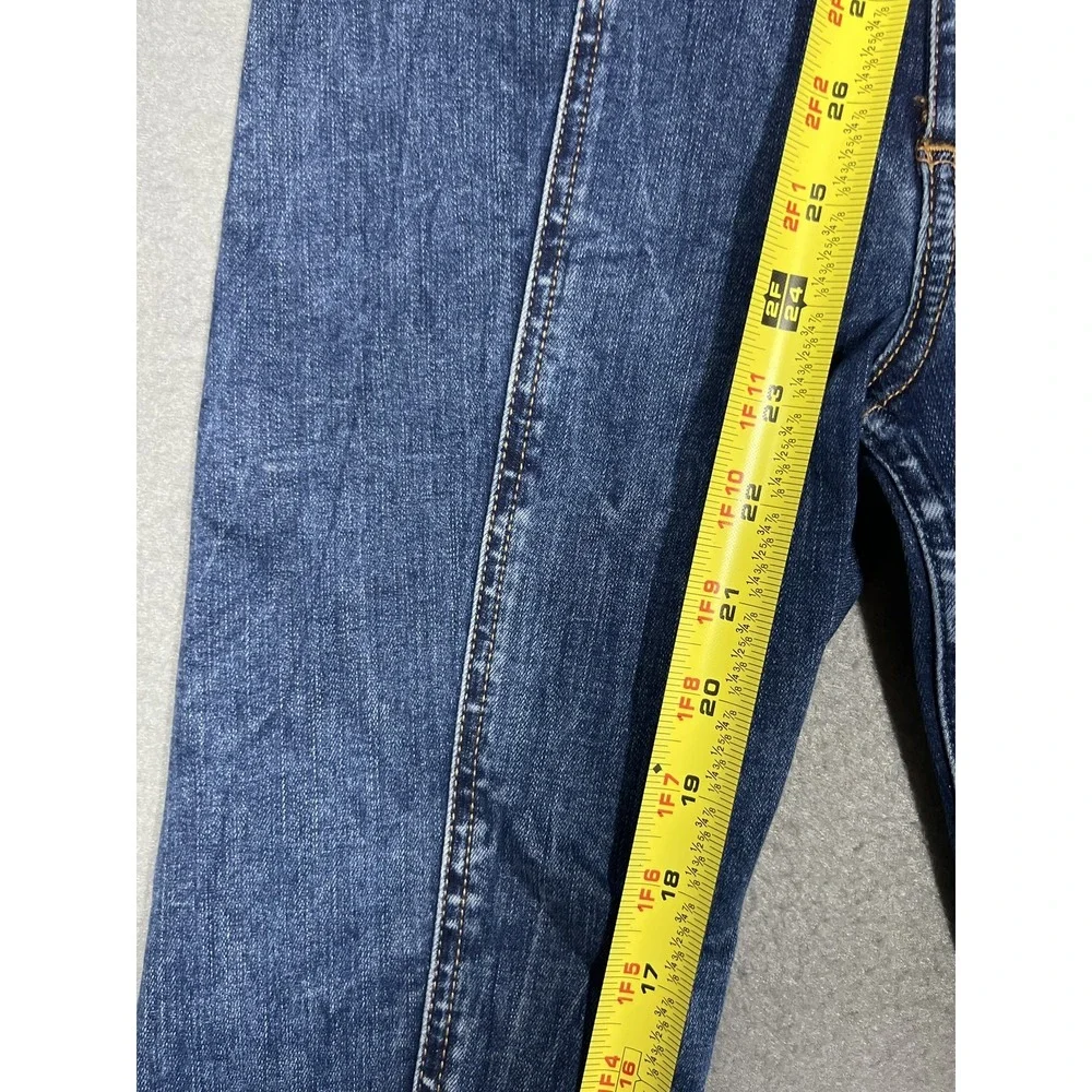 Abercrombie & Fitch Women's 26S Super Skinny Ankle Jeans Ultra‎ High Rise Seamed